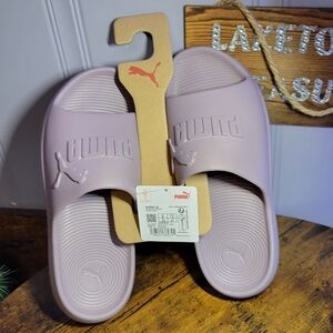 Puma Popcat 20 womens size 10 Slide Sandals - vivid violet
